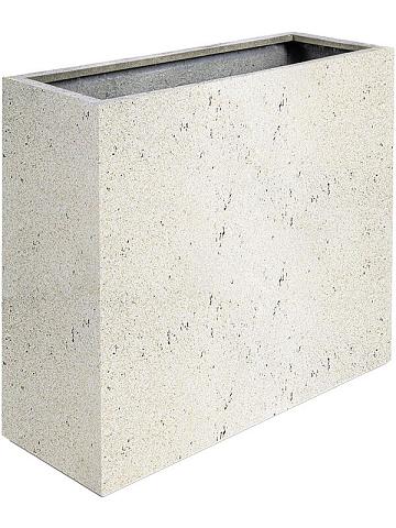 Кашпо Grigio divider with wheels antique white Кашпо Grigio divider with wheels antique white