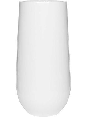 Кашпо Fiberstone nax l glossy white Кашпо Fiberstone nax l glossy white