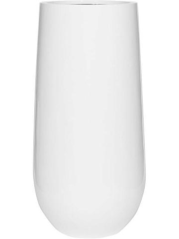 Кашпо Fiberstone nax l glossy white Кашпо Fiberstone nax l glossy white