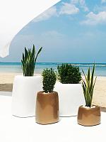 Кашпо Organic cuadrada basic square high L45 W51 H69 см