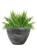 Кашпо Esra planter mystic grey L33 W16 H25 см