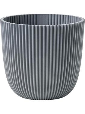 Кашпо Capi nature groove made with planter ball textile grey Кашпо Capi nature groove made with planter ball textile grey