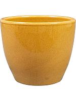 Кашпо Sven pot mustard D13 H11 см