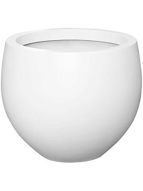 Кашпо Fiberstone jumbo orb s matt white Кашпо Fiberstone jumbo orb s matt white
