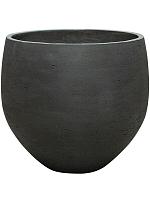 Кашпо Rough orb m black washed D48 H43 см Кашпо Rough orb m black washed D48 H43 см