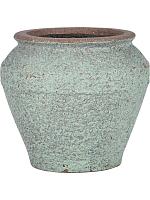 Кашпо Mediterranean eros l, rustic green D54 H46 см