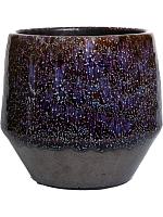 Кашпо Mist orchidpot aubergine D36 H32 см