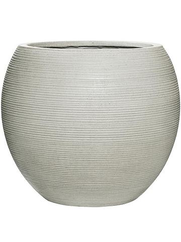 Кашпо Ridged horizontally abby l cement Кашпо Ridged horizontally abby l cement