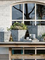 Кашпо Artstone ella pot grey L35 W35 H34 см Кашпо Artstone ella pot grey L35 W35 H34 см