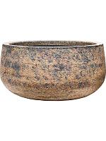 Кашпо Baq atlas bowl brown D50 H25 см