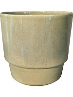 Кашпо Cera pot reactive green D23 H22 см