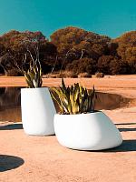 Кашпо Stone basic planter L86 W66 H100 см