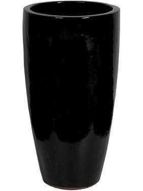 Кашпо Plain partner black shiny Кашпо Plain partner black shiny