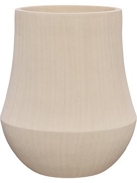 Кашпо Baq polystone coated plain darcy natural Кашпо Baq polystone coated plain darcy natural