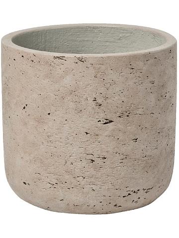 Кашпо Rough charlie xs grey washed