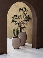 Кашпо Terreno tall balloon sand D74 H92 см