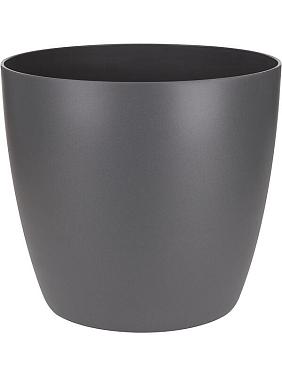 Кашпо Brussels® round mini anthracite Кашпо Brussels® round mini anthracite