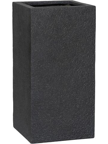 Кашпо Granite bouvy l midnight black