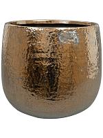 Кашпо Yvette pot gold D24 H21 см Кашпо Yvette pot gold D24 H21 см