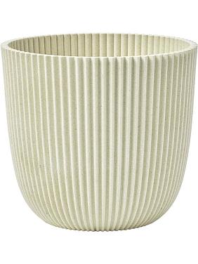 Кашпо Capi nature groove made with planter ball sawdust beige Кашпо Capi nature groove made with planter ball sawdust beige