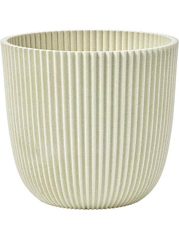 Кашпо Capi nature groove made with planter ball sawdust beige Кашпо Capi nature groove made with planter ball sawdust beige