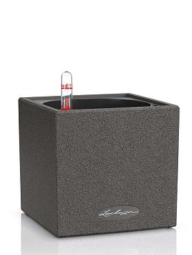 Кашпо Lechuza Canto Stone 14 (графитовый черный)