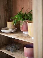 Кашпо Tupelo pot reactive jade ocher D21 H21 см