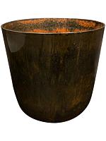 Кашпо Palermo pot marble brown D13 H12 см Кашпо Palermo pot marble brown D13 H12 см