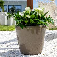 Кашпо Ola Dom Couple Deluxe (белый лакированный)