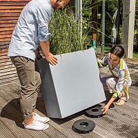 Подставка на колесиках для кашпо Lechuza Classico и Quadro