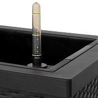 Кашпо Ola Dom Block Rattan (антрацитовый)