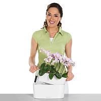 Кашпо Lechuza Delta 10 (антрацитовый металлик)