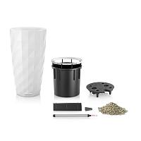 Кашпо Lechuza Diamante (антрацитовый лакированный)