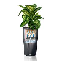 Кашпо Lechuza Cilindro Color (бежевый)