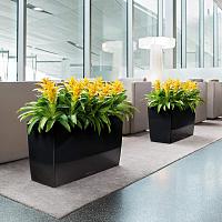 Кашпо Lechuza Cararo (красный лакированный)