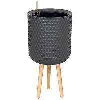 Кашпо Ola Dom Kerama (серый)