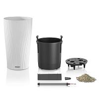 Кашпо Lechuza Cilindro Color (бежевый)