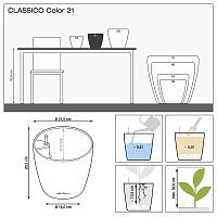 Кашпо Lechuza Classico Color (мускатный)