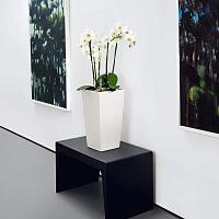 Кашпо Lechuza Cubico Color (бежевый)