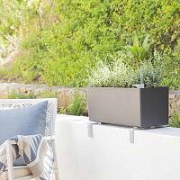 Кашпо Artevasi Rimini (антрацитовый)