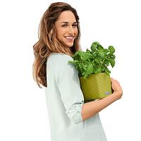 Кашпо Lechuza Cube Color (серый)