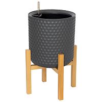 Кашпо Ola Dom Kerama (серый)