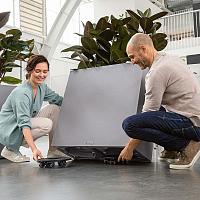 Подставка на колесиках для кашпо Lechuza Classico и Quadro